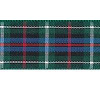 Berisfords Tartan Ribbon - 17 Traditional Designs for Home, Gifts, Fashion and Crafts - Rose Tartan - 40mm Wide x 1 Metre