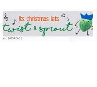 Berisfords Twist & Sprout Ribbon, White, 25mm