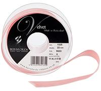Berisfords Velvet Ribbon, Dusty Rose, 10.2 x 3 x 10.2 cm