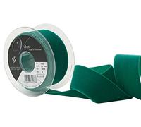 Berisfords Velvet Ribbon, Emerald, 102 x 45 x 102 cm