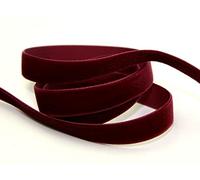 Berisfords Velvet Ribbon Mini Roll 9390 Bordeaux - 22mm - per 5 metre roll