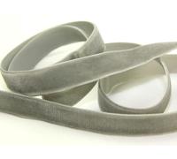 Berisfords Velvet Ribbon Mini Roll 9433 Grey - 22mm - per 5 metre roll