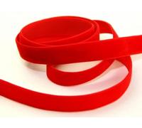 Berisfords Velvet Ribbon Mini Roll 9629 Red - 9mm - per 5 metre roll