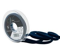 Berisfords Velvet Ribbon, Navy, 102 x 15 x 102 cm