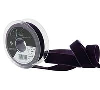 Berisfords Velvet Ribbon, Plum, 102 x 30 x 102 cm