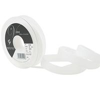 Berisfords Velvet Ribbon, White, 10.2 x 2.1 x 10.2 cm