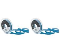 Berisfords Velvet Ribbon, Williamsburg Blue, 10.2 x 1.5 x 10.2 cm (Pack of 2)