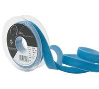 Berisfords Velvet Ribbon, Williamsburg Blue, 10.2 x 2.1 x 10.2 cm