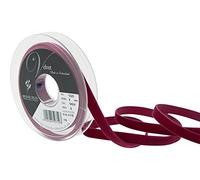 Berisfords Velvet Ribbon, Wine, 102 x 15 x 102 cm