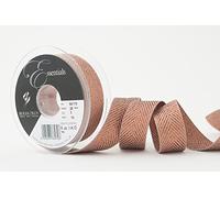 Berisfords Zig Zag Ribbon, Copper, 25 mm