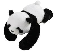 Berisyios Weighted Panda Plush for Adults, Super Soft Grey Black Panda with Removable Washable Cover Koala Sloth Weighted Hug Buddy (45CM B)