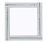 berit classic triple bar wall mirror in crystal and silver