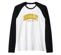 Berkeley Cal Logo Collegiate PAFI460 Raglan Baseball Tee
