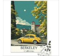 Berkeley, California jigsaw puzzles1000 pieces | an enjoyable activity to keep the mind active and improve concentration and attention over time to enjoy at home38x52cm