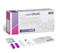 Berkeley Health Coeliac Self Test Kit - Helps Indicate Coeliac-Related Antibodies, Easy Home Use, Clear Results in Minutes - 1 Test
