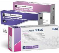 Berkeley Health Gut Health Self Test Kit Bundle - Celiac Disease, H. Pylori, and Fecal Occult Blood (FOB) Rapid Easy Home Tests - 3 Packs