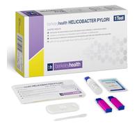 Berkeley Health Stomach Ulcer Self Test Kit - Detect H. Pylori - Blood Sample - Easy to Use, Fast & Accurate Diagnosis - 1 Pack