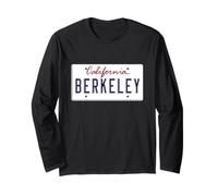 Berkeley SF Bay Area California License Plate University Long Sleeve T-Shirt