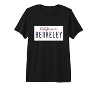 Berkeley SF Bay Area California License Plate University Premium T-Shirt