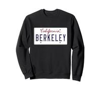 Berkeley SF Bay Area California License Plate University Sweatshirt