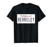 Berkeley SF Bay Area California License Plate University T-Shirt