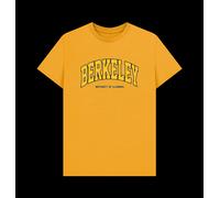 Berkeley University of California Arch Unisex Gold T-Shirt Berkeley University Gold 2XL