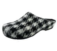 Berkemann Fabia Women's Slippers, black white, 8 UK