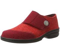 Berkemann Hi-Top Slippers, Jarla Women's, Red, 4 UK