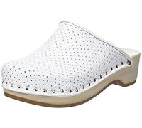 Berkemann Standard-Toeffler, Unisex - Adults Clogs & Mules Clogs, White (Weiß 100), 9.5 UK (44 EU)