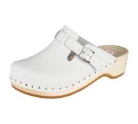 Berkemann Unisex - Adults Riemen Toeffler 402 Clogs & Mules White EU 38