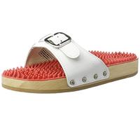 Berkemann Unisex-Erwachsene Noppen-Sandale Pantoletten, Weiß (Weiß), 35.5 EU