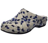 Berkemann Women's Donata Slippers, Blue/Antique White/Polka Dots, EU 41