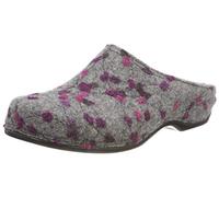 Berkemann Women's Donata Slippers, Grey Light Grey Polka dots 645, 8.5 UK