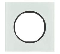 Berker 10112609 Flat Glass Polar White R.8 Cover Frame 4011334502609