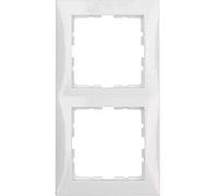 Berker 10128989 Frame Double S.1 Polar White Glossy