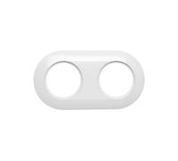 Berker 1930 Double Frame White 138129