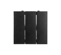 Hager 16651606 Wall Plate/Switch Cover Anthracite - Wall Plates/Switch Covers (Anthracite)