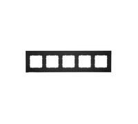 Berker B.7 Five Frame Charcoal Matt 10156626