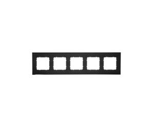 Berker B.7 Five Frame Charcoal Matt 10156626