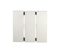 Berker B.7 Glas Klawisz potrójny do łącznika aluminium 16651404