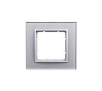 Berker B.7 Single Glass Frame Aluminum 10116414