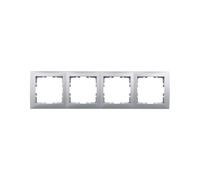Berker B.Square Quad Frame Aluminum 5310148994