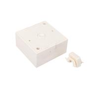 Berker/B. Square Surface Mounted Tin Single Cream 5310419902