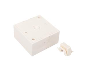 Berker/B. Square Surface Mounted Tin Single Cream 5310419902