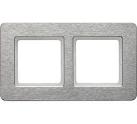 Berker Frame 2 for EDS/Brushed 10226083 Horizontal Q.7 Cover Frame 4011334460817