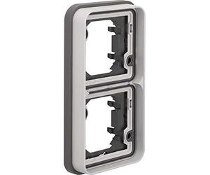 Berker Frame 2-way 13293515 vertical light grey W.1 cover frame 4011334405146