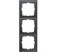 Berker Frame - 3 Elements S1 Anthracite Ref. 6511030003