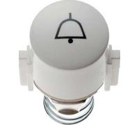 Berker Hager - Push Button for 5104-510401 Bell Symbol Polar White