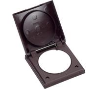 Berker Integro Single frame with flap Anthracite NEW