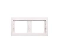 Berker K.1 Double Frame Horizontal Snow White 13637009
